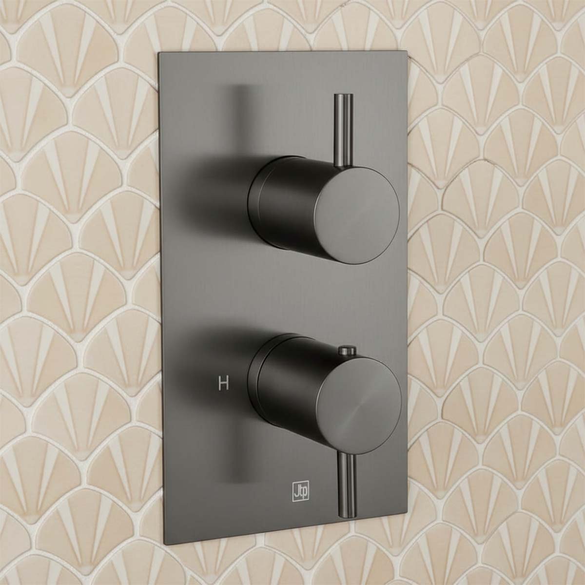 Gunmetal One Outlet Thermostatic Concealed Shower Valve  