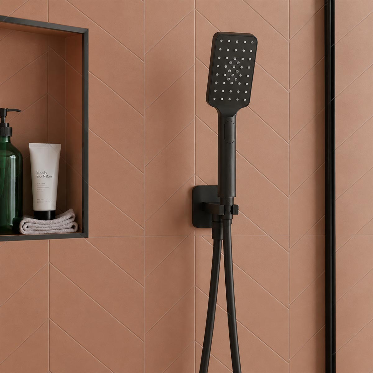 Outlet Elbow with Hose and Shower Handset