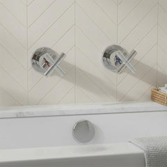 Overflow Bath Filler with Click Clack Waste