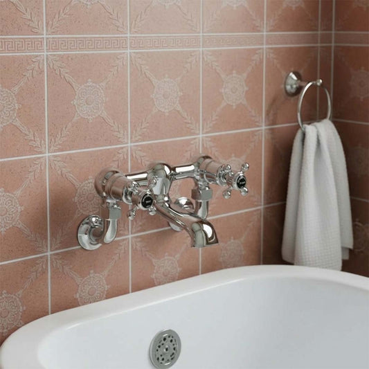 Polished chrome tradiational style wall mounted available in Ireland 1200