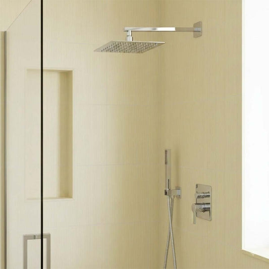 Premium Wall Mounted Shower Arm Chrome  1200