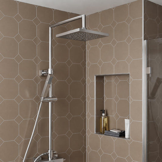 Shower rigid riser kit 1200