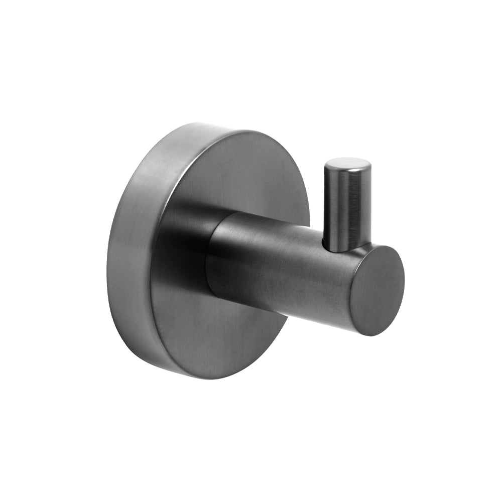 Single Robe Single Robe Hook | Brushed Black Robe Hook