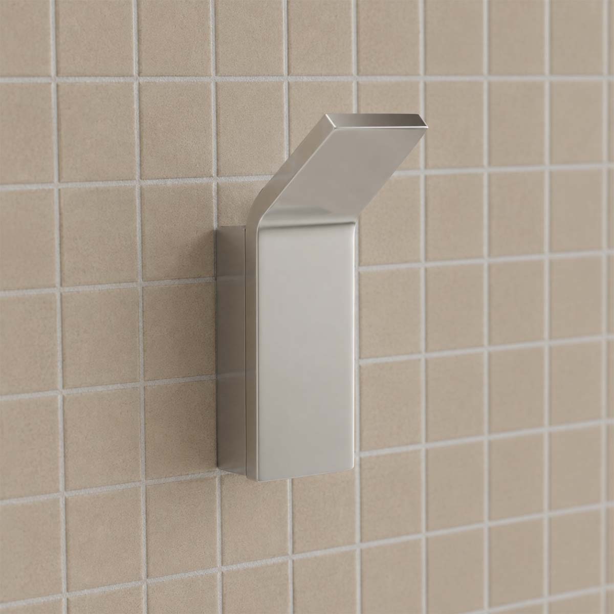 Single Bathroom Robe Hook Chrome