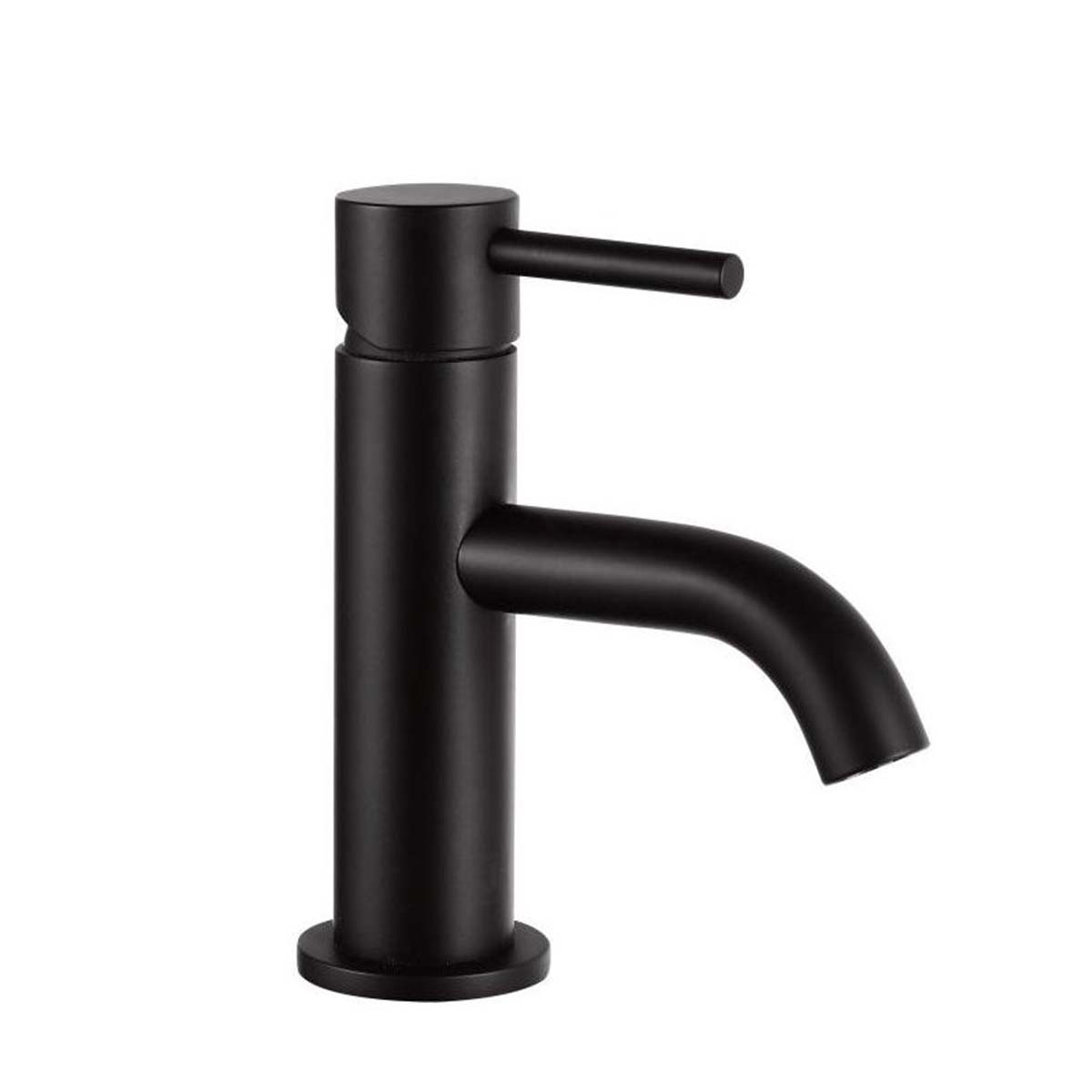 Single Lever Mini Basin Mixer - Matt Black