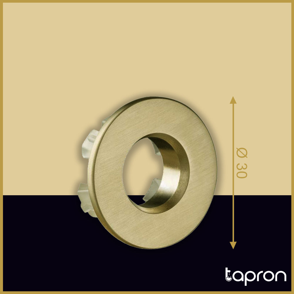 Sink Brushed Brass-Tapron