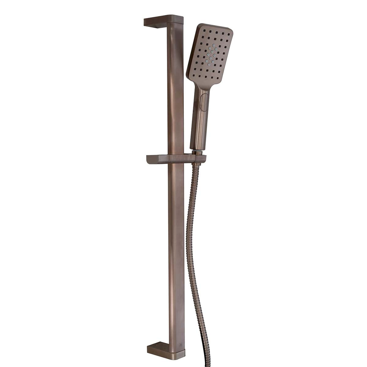 Slider Rail Shower with Multi-Function Shower Handset & Hose - Brushed Bronze