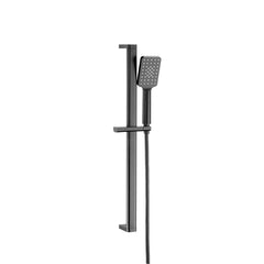 Slider Rail with Multi-Function Shower Handset & Hose - Matt Black