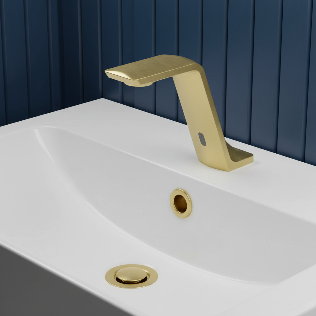  Smart Basin Mixer Tap - Brushed Gold