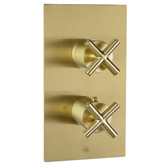 Solex Thermostatic Concealed 1 Outlet Shower Valve, Vertical [6651ABBR]