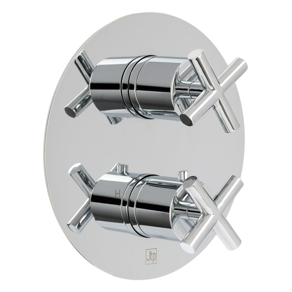 Solex Thermostatic Concealed 2 Outlet Shower Valve