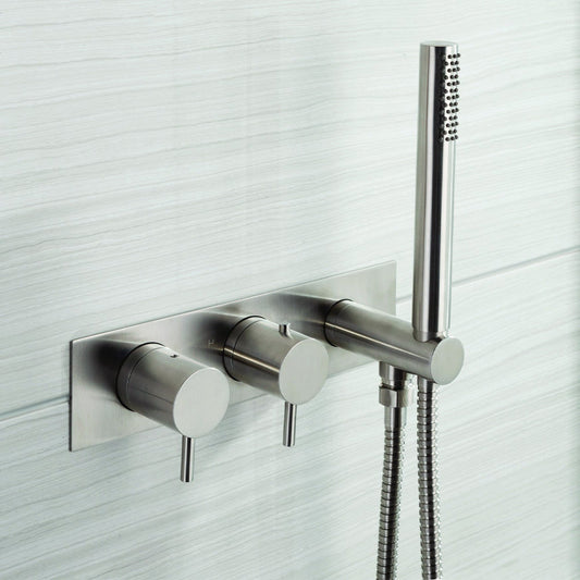 Thermostatic Wall Mounted Bath Shower Mixer 1000