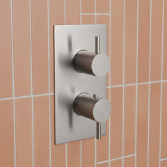 Stainless steel one outlet concealed shower valve 