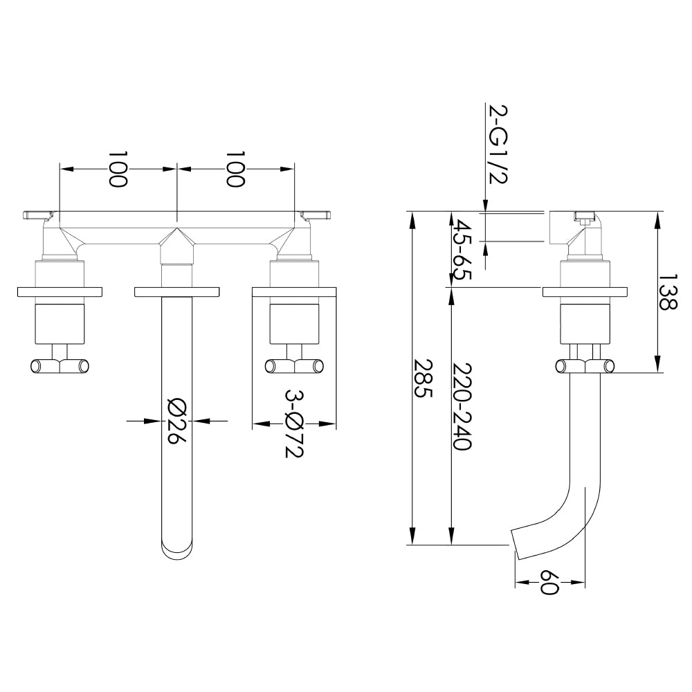 bathroom sink mixer taps - Tapron