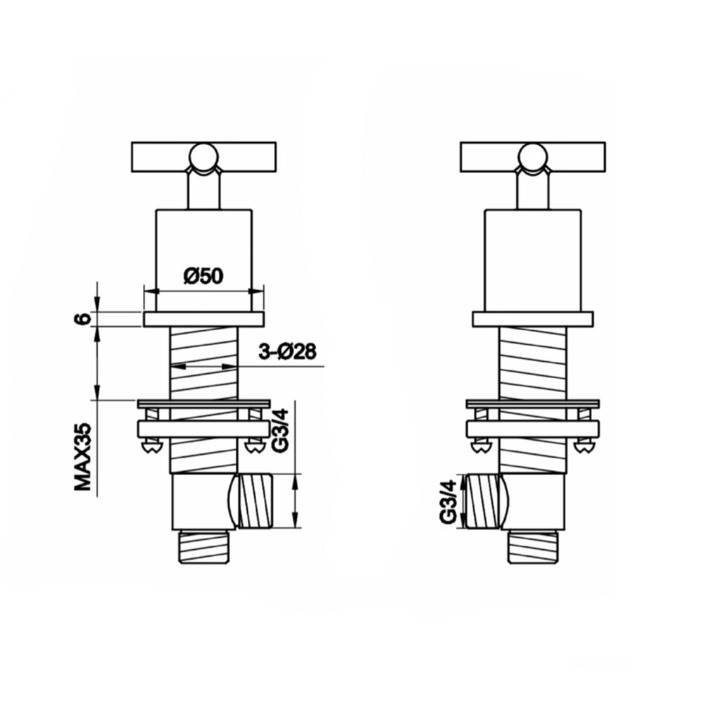 Tapron Panel Valves