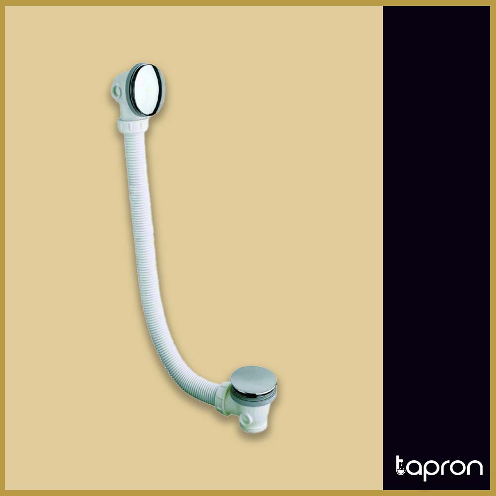 Chrome Click Clack Bath Waste-Tapron