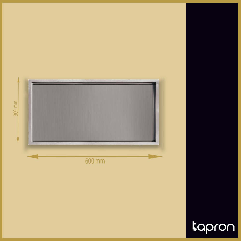 Stainless Steel Shower Niche-Tapron