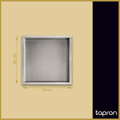 Shower niche stainless steel - Dimension