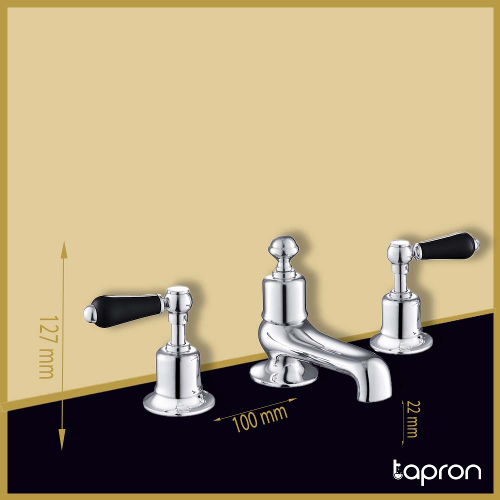 3 hole deck mounted bath Filler-Tapron