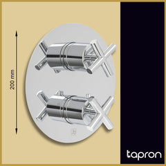 Wall Mounted Thermostatic Shower Valve - Tapron
