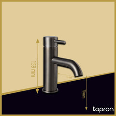 Gunmetal single lever basin tap