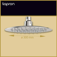Stainless Steel Shower Head - Dimension