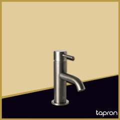 Black single lever basin mixer tap -Tapron