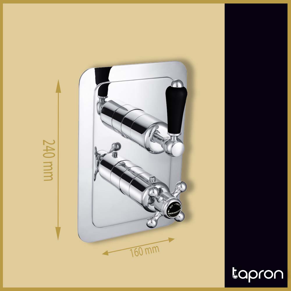 2 Outlet Valves-Tapron