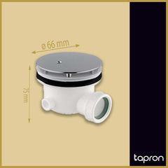 Stainless Steel Shower Waste - Dimension