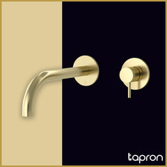 Brass 2-hole sink mixer tap