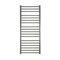 heated towel rail for bathroom brushed stainless steel