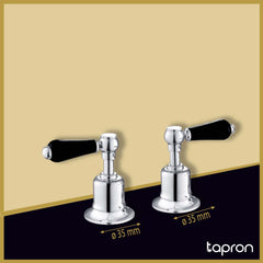 chester lever deck mounted panel valves 3 4-chrome