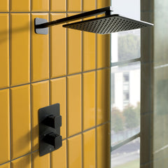 HIX Thermostatic Concealed 2 outlet Shower Valve Vertical -Tapron