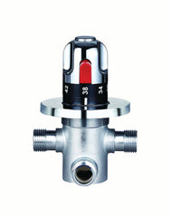 Single Lever Thermostatic Round Douche Kit is Easy to Install with its Built-in Bracket 