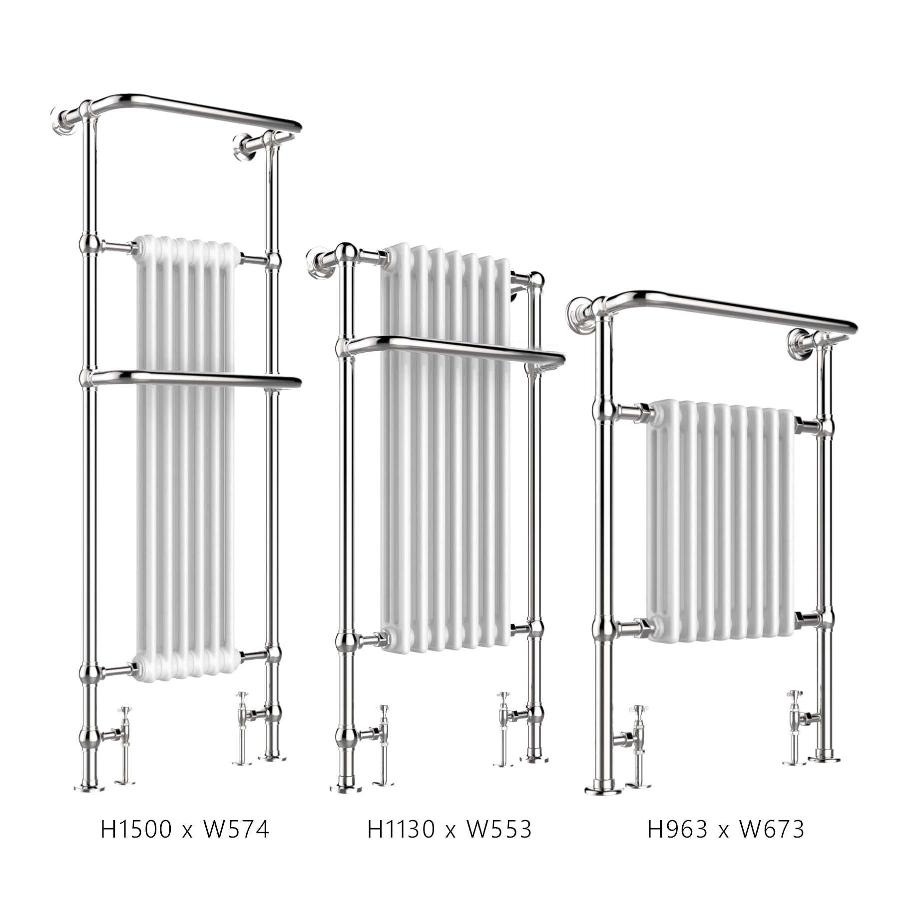 Victorian radiator towel rail