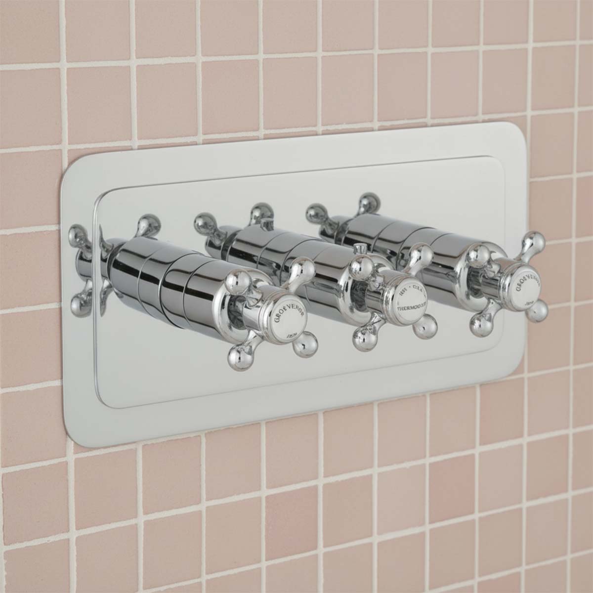 Traditional 2 Outlet Concealed Shower Mixer Valve