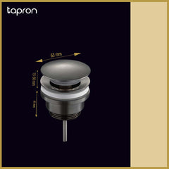 Basin plugs and waste - Dimension