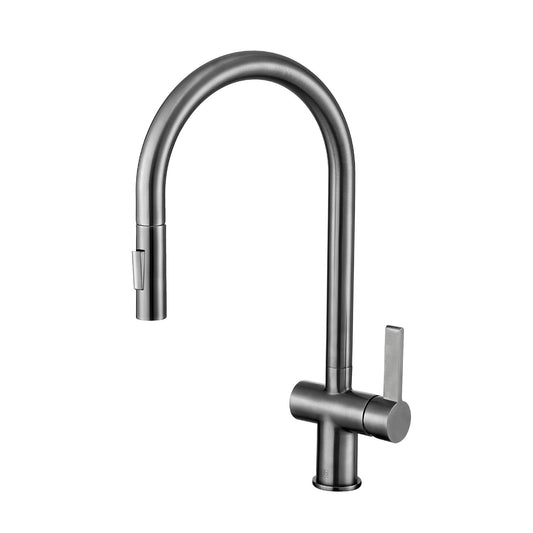 Gunmetal kitchen tap 1800