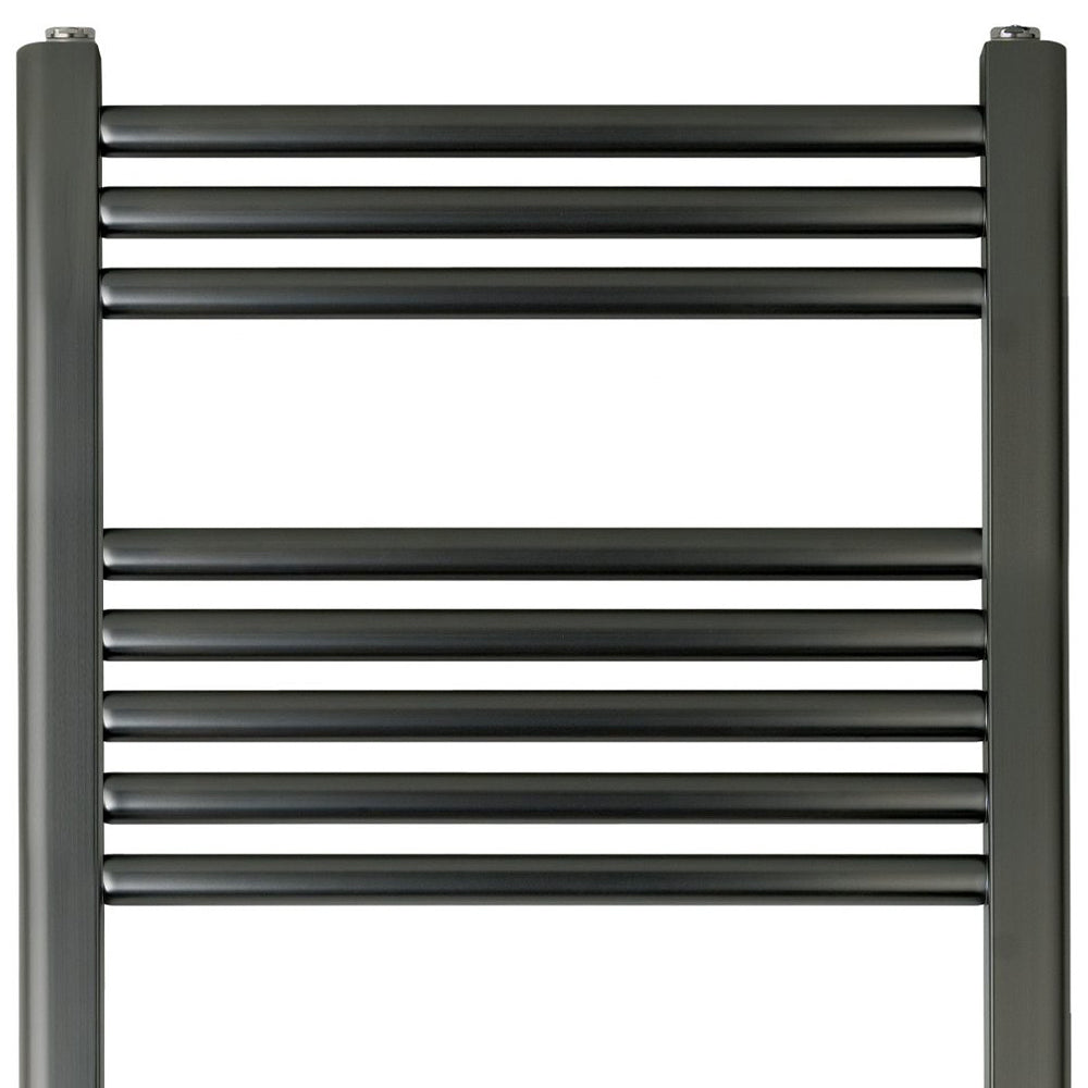 VOS Black Heated Towel Rail