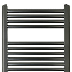 Black Heated Towel Rail Radiator