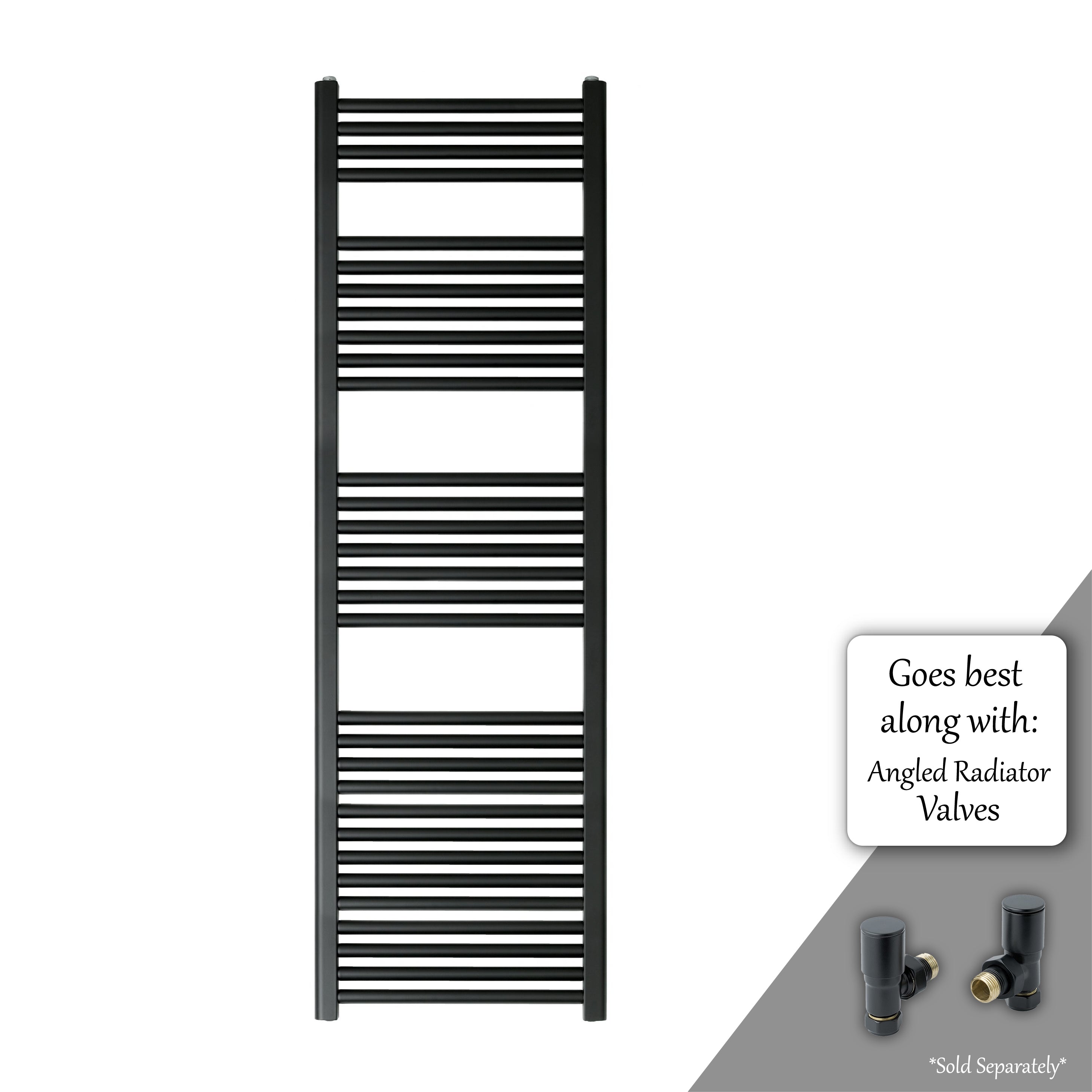  Heated Towel Rail Matt Black