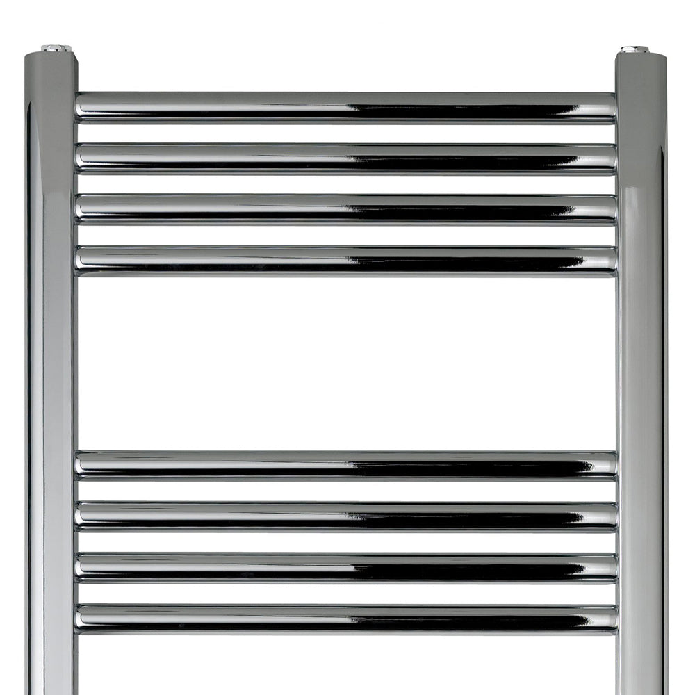 chrome heated towel rail