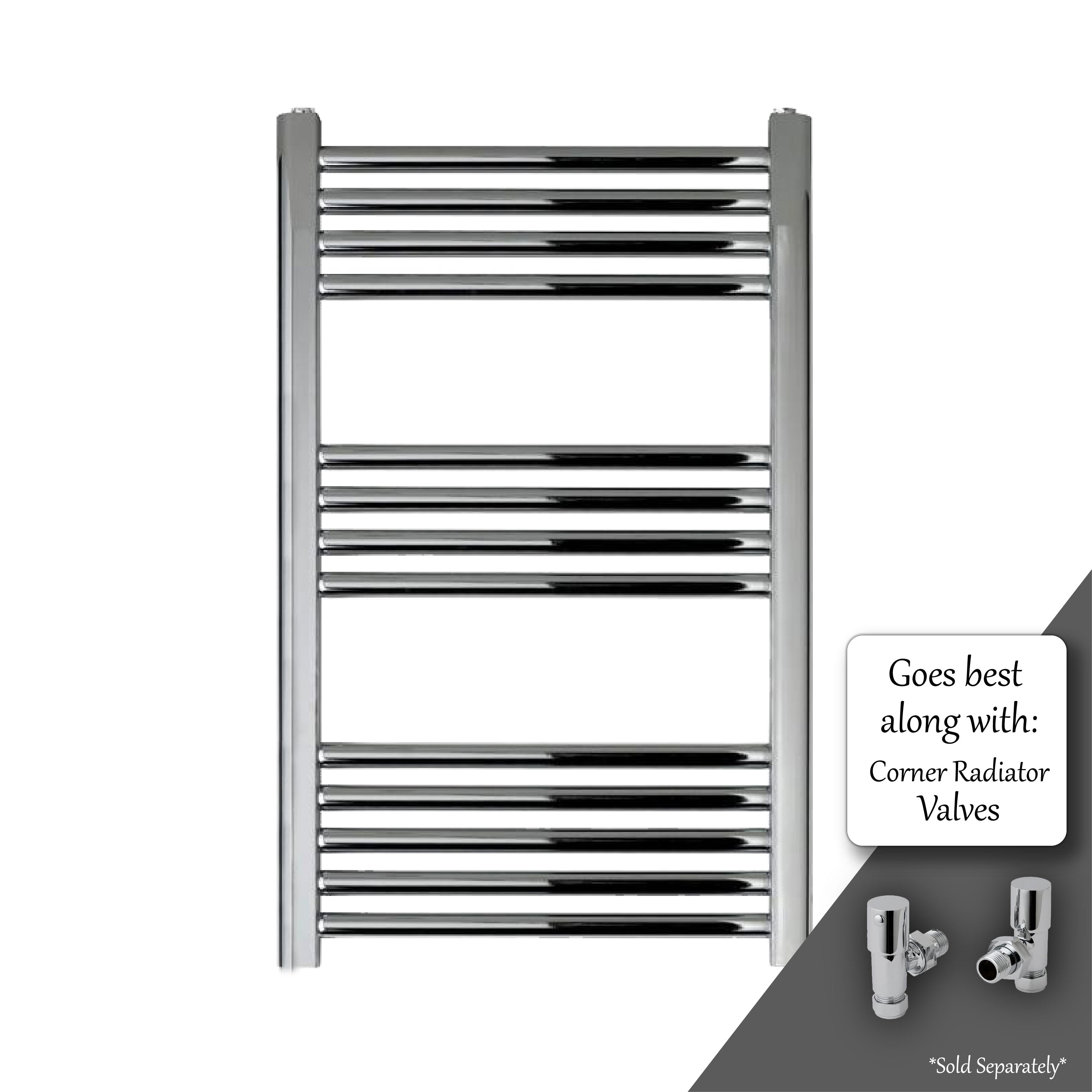 chrome towel rail