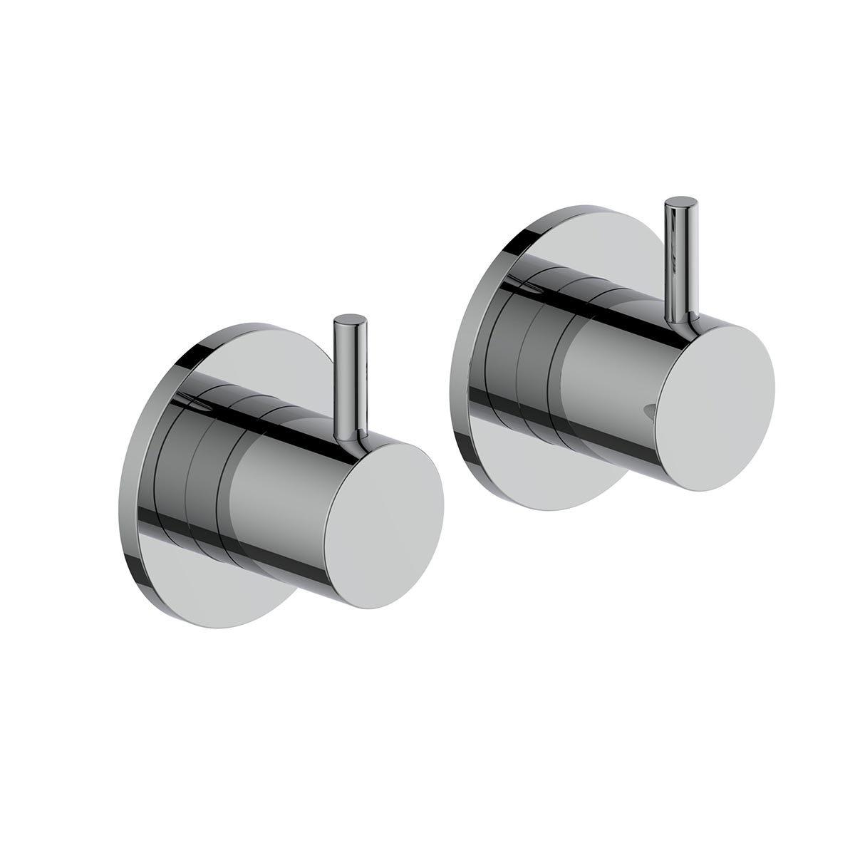 Wall Mounted Manual Valves - Chrome