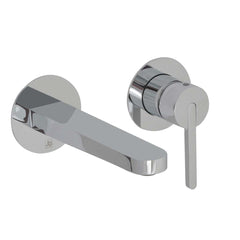 Wall Mounted Single Lever Basin Mixer - Chrome