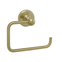 Victorian Wall Mounted Toilet Roll Holder - Brushed Brass