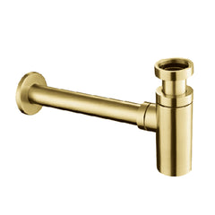Brass basin bottle trap 