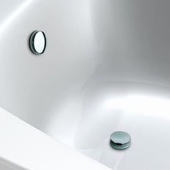 Chrome bath and plug waste 