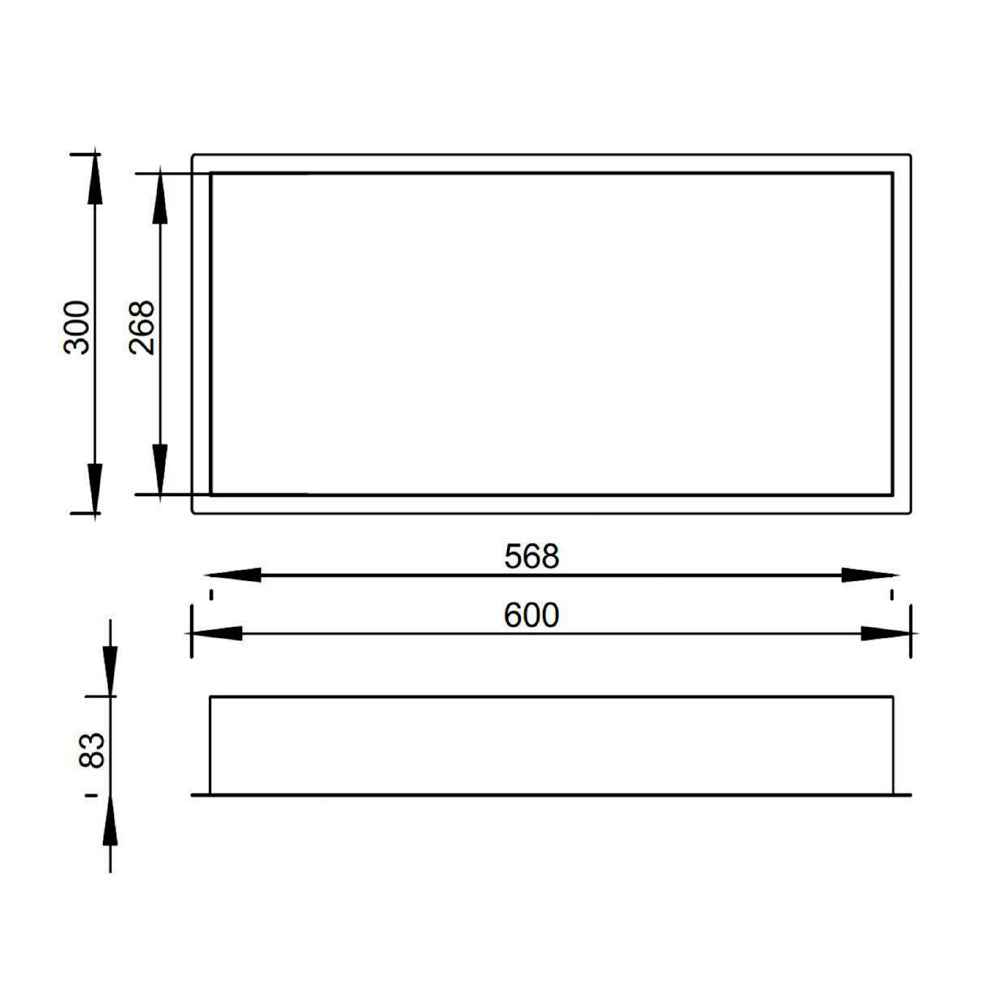 bathroom niche - Tapron