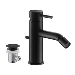 matt black basin mixer tap single lever